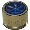 Danco 10477 Faucet Aerator, 15/16 x 55/64 in Male x Female Thread, Brass, Brushed Nickel, 1.5 gpm