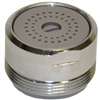 Danco 10491 Adjust and Flow Water Saving Faucet Aerator, 15/16-27 x 55/64-27 Male x Female Thread, Brass, Chrome Plated