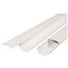 Wiremold CornerMate C40 Wire Channel, 60 in L, 1-1/2 in W, 1 -Channel, Plastic, White