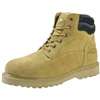 Diamondback WSST-10 Work Boots, 10, Extra Wide W, Tan, Leather, Lace-Up, With Lining