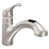 Moen Renzo Glacier CA87316SRS Kitchen Faucet, 1.5 gpm, 1-Handle, Stainless Steel, Stainless Steel, Deck, Lever Handle