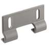 Prime-Line M 6191 Shower Door Bottom Hook Guide, Plastic, Gray, For: Keystone Tub Enclosures