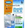 BestAir H100-3-5/H100-6 Wick Filter, 7-3/4 in L, 3.38 in W, White