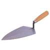 Vulcan 16610 Brick Trowel, 10 in L Blade, 5-3/8 in W Blade, HCS Blade, Hardwood Handle
