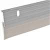 Frost King A62/36H Door Sweep, 36 in L, 2 in W, Aluminum Flange, Silver Insert Color, Vinyl Insert