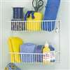RACK 2-TIER DOOR/WALL EPXY WHT - Case of 6