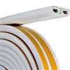 Frost King V25WA Weatherseal Tape, 5/16 in W, 17 ft L, EPDM Rubber, White