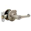 Kwikset 405DNL 15ALRCS Entry Lever, Bar Lock, Satin Nickel, Zinc, Residential, Re-Key Technology: SmartKey, 3 Grade