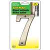 NUMBER HOUSE 7 SB 5IN SAT NKL - Case of 3