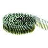 Bostitch C6R99BC Series Framing Nail, Coil Collation, 2 in L, Steel, Ring Shank, 3600/PK