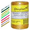 Stringliner Pro Series 35103 Construction Line, #18 Dia, 270 ft L, 165 lb Working Load, Nylon, White
