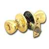 Kwikset 400T 36ALRCSKDBX Entry Knob, Bell, Tylo, Polished Brass, K6 Keyway, 3 Grade