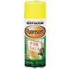 Rust-Oleum 342571 Specialty Paint, Flat/Matte, Fluorescent Yellow, 11 oz, Aerosol Can