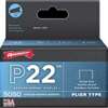 Arrow P22 Series 224 Staple, 7/16 in W Crown, 1/4 in L Leg