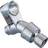Boston Harbor B1105CP Swivel Ball Joint Shower Bracket, Plastic, Chrome, For: Handheld Shower Head