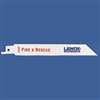 Lenox 20592650R Reciprocating Saw Blade, 3/4 in W, 6 in L, 10/14 TPI, HSS Cutting Edge