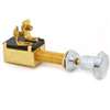 US Hardware M-035C Two-Position Switch, 2-Wire Marine, Chrome