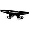 US Hardware M-315C Mobile RV Boat Cleat, Screw Mounting, Nylon, Black