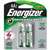 Energizer NH15BP-2 Battery, 1.2 V Battery, 2300 mAh, AA Battery, Nickel-Metal Hydride, Rechargeable