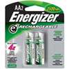 Energizer NH15BP-2 Battery, 1.2 V Battery, 2300 mAh, AA Battery, Nickel-Metal Hydride, Rechargeable: Yes, Green/Silver