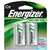 Energizer NH35BP-2 Battery, 1.2 V Battery, 2500 mAh, C Battery, Nickel-Metal Hydride, Rechargeable