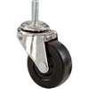 Shepherd Hardware 9344 Swivel Caster, 2 in Dia Wheel, Rubber Wheel, 80 lb