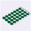 Shepherd Hardware 9421 Furniture Pad, Felt Cloth, Green, 3/8 in Dia, Round
