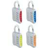 Master Lock 653D Padlock, 1/4 in Dia Shackle, 15/16 in H Shackle, Steel Shackle, Steel Body, 2 in W Body