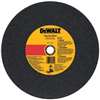 DEWALT DW8004 Cutting Wheel, 12 in Dia, 7/64 in Thick, 1 in Arbor, Coarse, Aluminum Oxide Abrasive