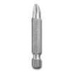 DEWALT DW2040 Power Bit, #10 Drive, Slotted Drive, 1/4 in Shank, Hex Shank, 3-1/2 in L, Tool Steel