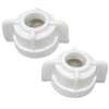 ProSource 24306 Faucet Coupling Nut, White