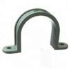 Halex 71210B 2-Hole Conduit Strap, 1 in, PVC, 50/BX