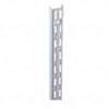 Knape & Vogt 82 WH 16.5 Shelf Standard, 450 lb, 14 ga Thick Material, 1-1/16 in W, 16-1/2 in H, Steel