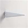 Knape & Vogt 182 Series 182 WH 7 Shelf Bracket, 7.26 in L, Steel, White