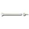 ProSource 8000-80LS-AS Panic Bar, 32-1/2 in W, Stainless Steel/Steel/Zinc Alloy, Powder-Coated, 1-3/4 in Thick Door