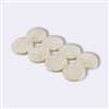 Shepherd Hardware 9951 Protective Pad, Felt Cloth, Beige, 3/4 in Dia, Round