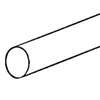 National Hardware N215-244 Rod, 1/4 in Dia, 36 in L, Brass