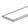 National Hardware 4200BC Series N247-049 Flat Bar, 3/4 in W, 72 in L, 1/8 in Thick, Aluminum, Mill