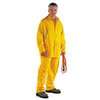 Diamondback SRS3/111-L Rain Suit, L, 29-1/2 in Inseam, Polyester/PVC, Yellow, Comfortable Corduroy Collar