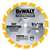 DEWALT DW9055 Circular Saw Blade, 5-3/8 in Dia, 10 mm Arbor, 16-Teeth, Carbide Cutting Edge