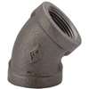 ProSource 4-2B Pipe Elbow, 2 in, FIP, 45 deg Angle, Iron, 40 Schedule, 300 psi Pressure