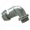 Halex 02905B EMT Elbow, 90 deg Angle, 1/2 in Compression, Zinc, 25/BX