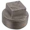 ProSource B291 32 Pipe Plug, 1-1/4 in, MPT, Square Head, Iron, SCH 40 Schedule