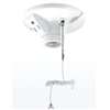 Eaton S865W-SP Lamp Holder, 250 VAC, 660 W, Thermoplastic Housing Material, White