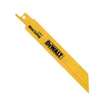 DEWALT DW4809B25 Reciprocating Saw Blade, Applicable Materials: Angle Iron, Fiberglass, Hard Rubber, 3/4 in W