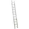 Werner D1224-2 Extension Ladder, 23 ft H Reach, 225 lb, Aluminum