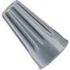 Gardner Bender WireGard GB-1 Series 10-001 Wire Connector, Gray, 22 to 16 AWG Wire, Steel Contact, 100/CT