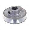 Cdco 500A-5/8 V-Groove Pulley, 5/8 in Bore, 5 in OD, 4-3/4 in Dia Pitch, 1/2 in W x 11/32 in Thick Belt, Zinc