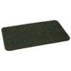 Grassworx Clean Machine Series 10372030 Door Mat, 30 in L, 18 in W, Rectangular, Medium Flair Pattern, Evergreen