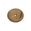 Waddell 408DP Closet Pole Socket, For: 1-3/8 in Closet Pole or 1 in Pipe